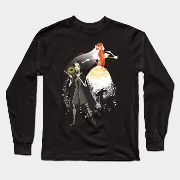 Death for Love Long Sleeve T-Shirt by Heksiah